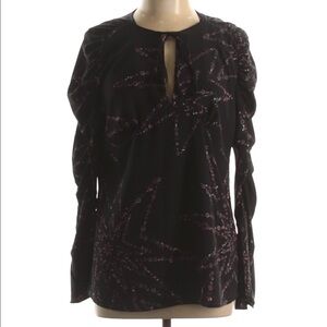 Topshop long sleeve lightweight blouse. Size 10
